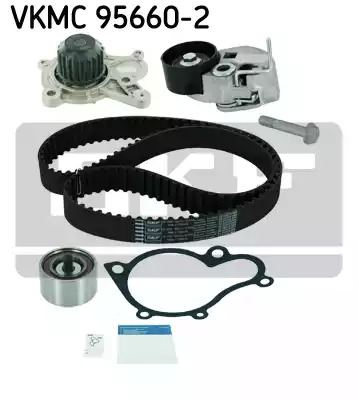 Комплект водяного насоса / зубчатого ремня SKF VKMC 95660-2 (VKMA 95660, VKPC 95858)